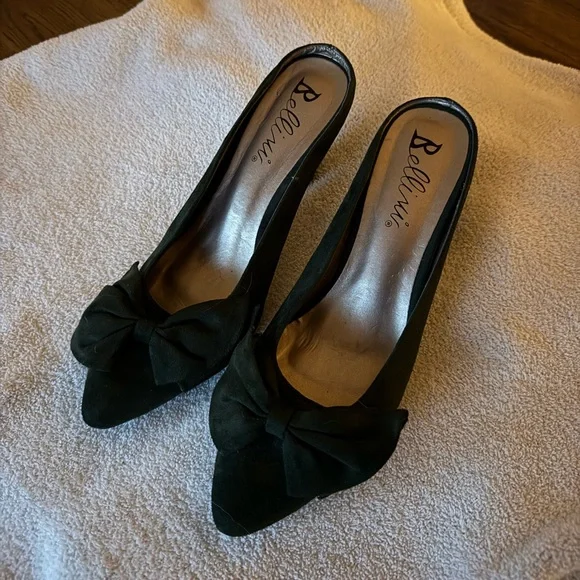 NWOT - Bellini "Cheer" mule kitten heel pumps - Picture 1 of 8